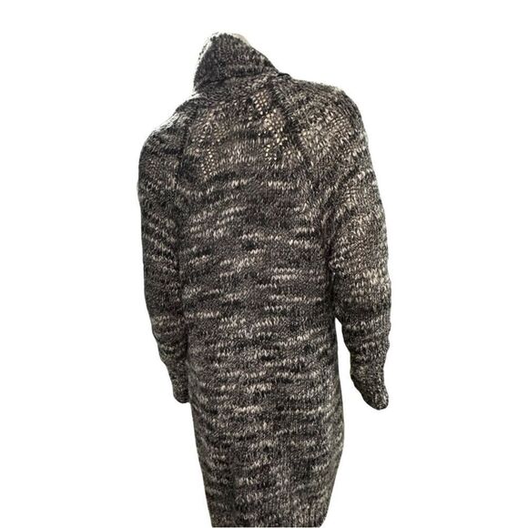 VICTORIA’S Secret Womens Cardigan Sweater Size S Gray Chunky Knit Wool Blend - Picture 2 of 10